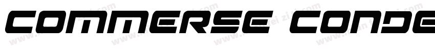 commerse condensed字体转换